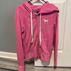 Pink Victoria’s Secret Zip Up